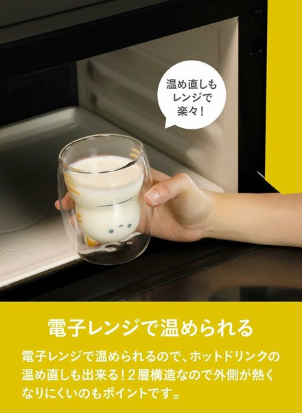 CB JAPAN 耐熱貓咪雙層玻璃杯 (預訂)
