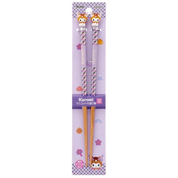 Sanrio Kuromi 十二生肖馬造形漆筷/木筷 21cm (預訂)