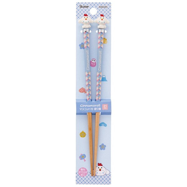 Sanrio Cinnamoroll 玉桂狗十二生肖雞仔造形漆筷/木筷 21cm (預訂)