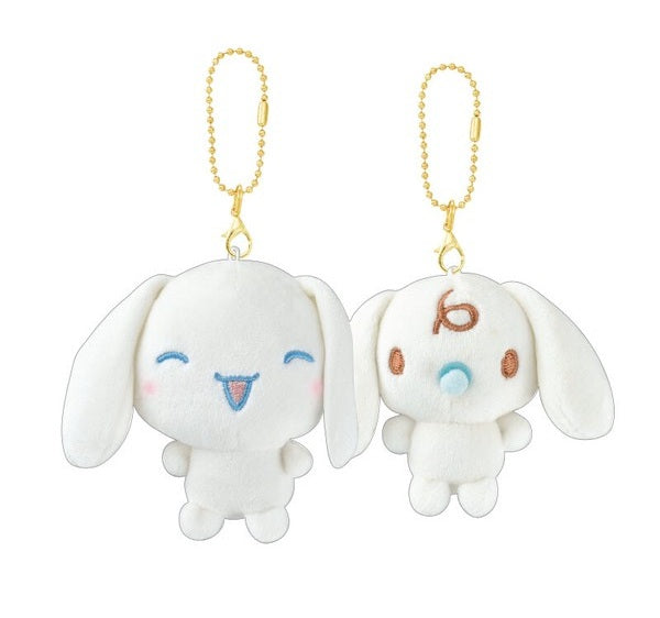 日本限定 Sanrio 玉桂狗 Cinnamoroll & Miruku 毛公仔吊飾匙扣 (現貨)