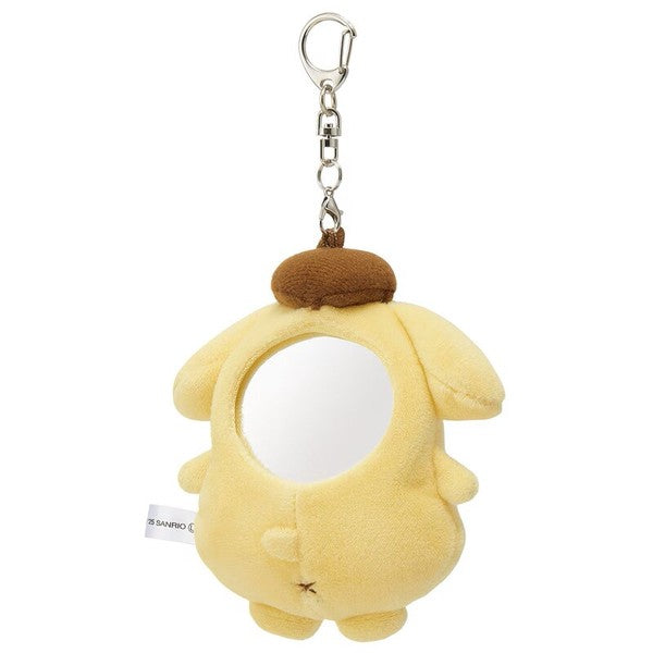 Sanrio 鏡子Pom Pom Pudding布甸狗吉祥物/手機帶/玩偶/毛絨玩具 (6月寄貨)