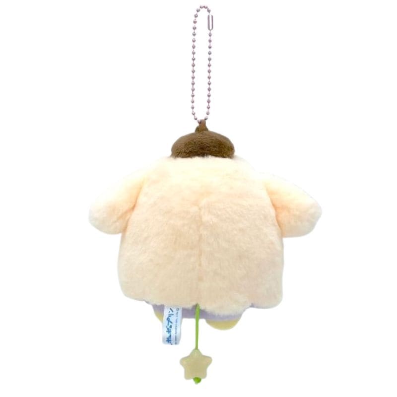 日本限定 Sanrio Pom Pom Purin 布甸狗毛公仔吊飾 (現貨)