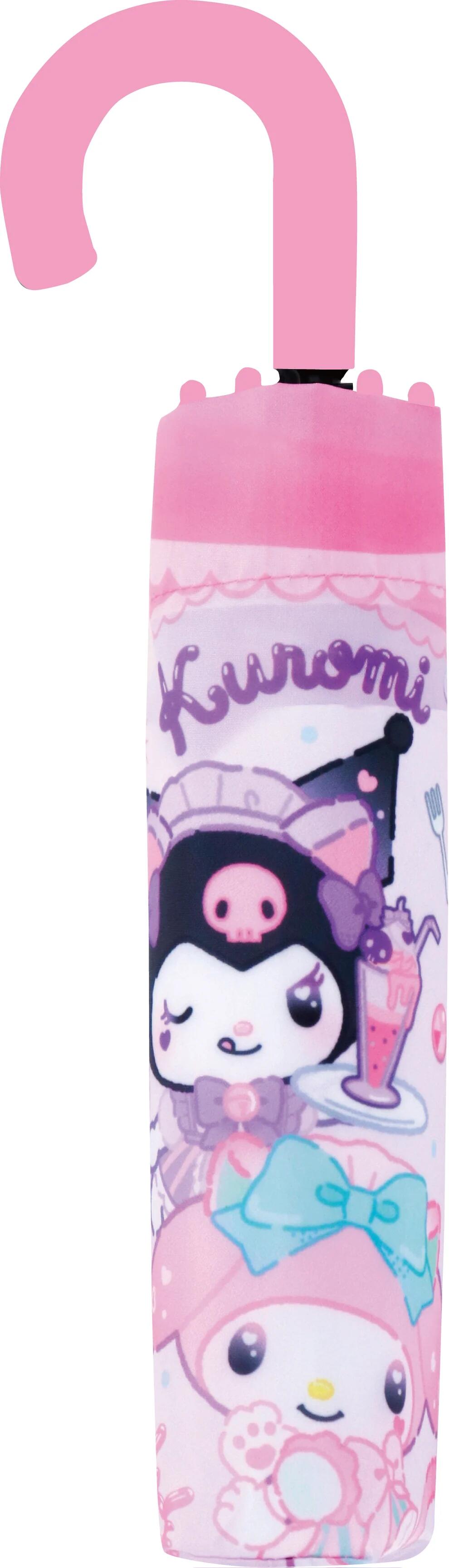 日本限定 Sanrio 折疊傘 Kuromi x My Melody (預購)