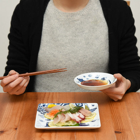 日本製 natural69 HASAMI 波佐見燒餐具小碟鼓油碟 TIN0015