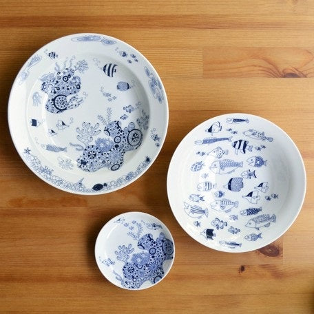 日本製 natural69 HASAMI 波佐見燒餐具︱意粉碟︱ TIN0016