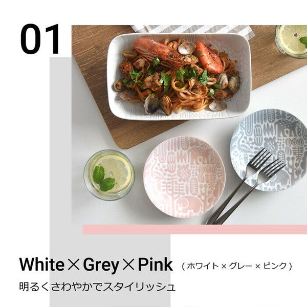 日本製 natural69 HASAMI 波佐見餐具 Utopia系列圓碟 TIN0220