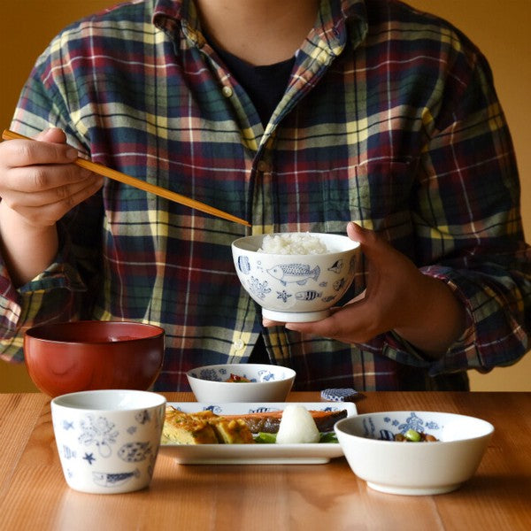 日本製 natural69 飯碗 HASAMI 波佐見餐具 KIN0006
