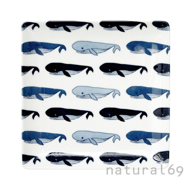 日本製 natural69 正方形碟 HASAMI 波佐見餐具 (cocomarine x Janke) MS24004