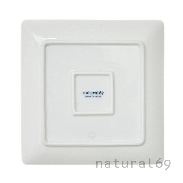 日本製 natural69 正方形碟 HASAMI 波佐見餐具 (cocomarine x Janke) MS24004