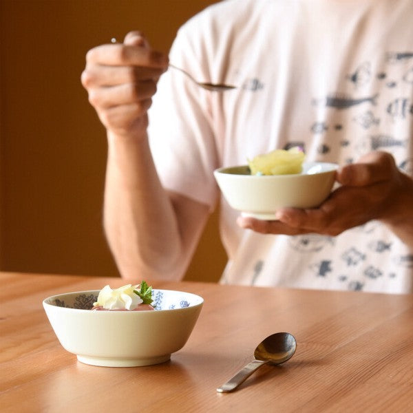 日本製 natural69 HASAMI 波佐見燒餐具飯碗 (S/M) TIN0018