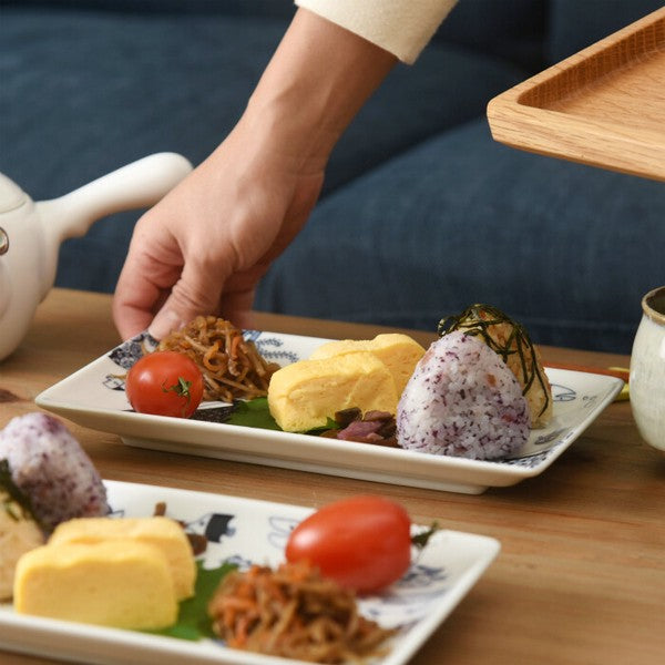 日本製 natural69 cocomarine HASAMI 波佐見燒長形碟餐具TIN0218