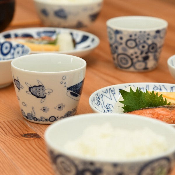 日本製 natural69 cocomarine HASAMI 波佐見燒茶杯小碗餐具 TIN0219