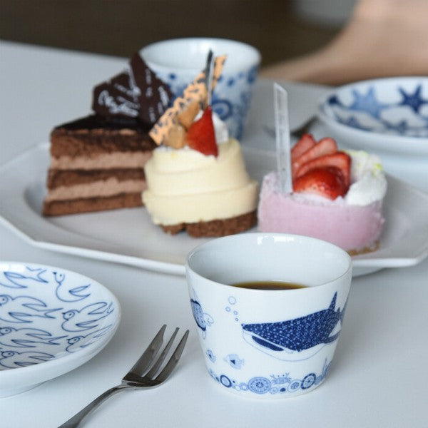 日本製 natural69 cocomarine HASAMI 波佐見燒茶杯小碗餐具 TIN0219