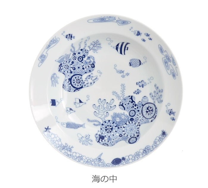 日本製 natural69 HASAMI 波佐見燒餐具︱意粉碟︱ TIN0016