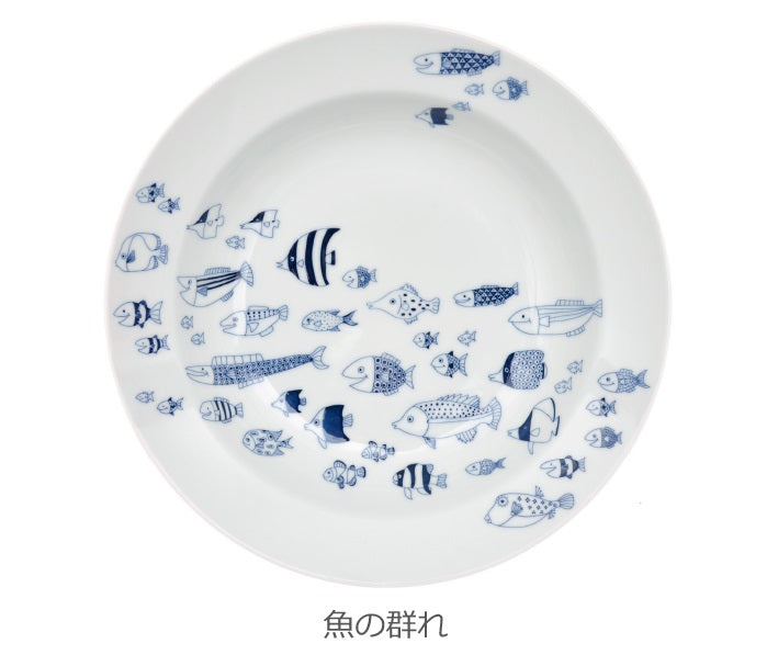 日本製 natural69 HASAMI 波佐見燒餐具︱意粉碟︱ TIN0016