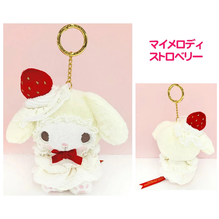 日本限定 Sanrio 毛公仔吊飾 Sweet Cake Collection My Melody (現貨)