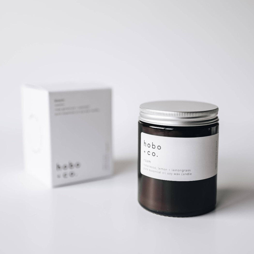 hobo + co. 英國香氛大豆蠟燭 - 雪松木 - 檸檬 - 檸檬草 / Cedarwood - Lemon - Lemongrass (預購)