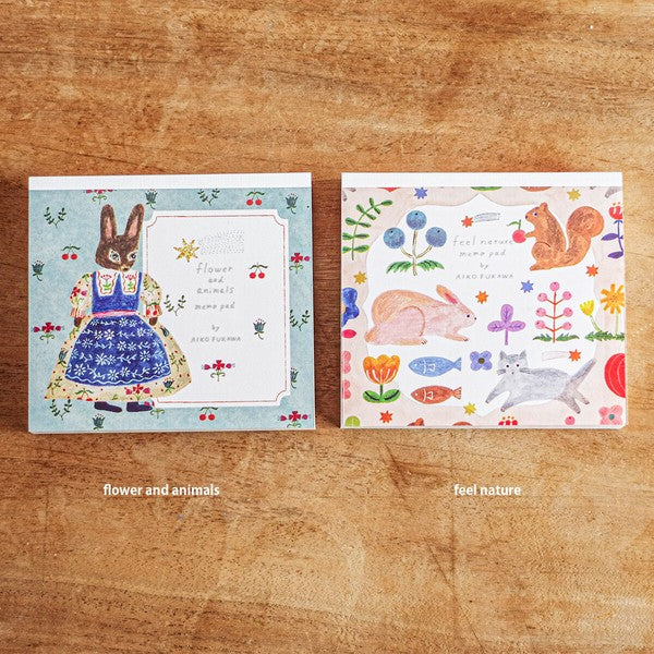 Cozyca Products 表現社｜布川愛子 Aiko Fukawa 小動物備忘錄 便條 Memo (預訂)