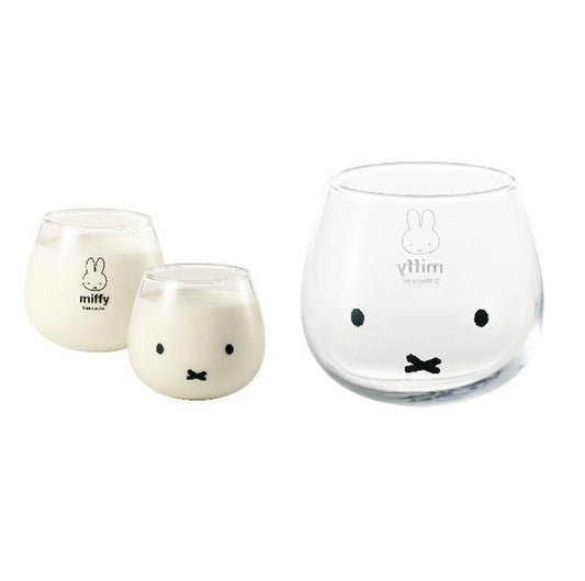 Miffy 公仔頭透明玻璃杯Tumbler 禮品 (預購)