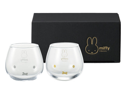 Miffy 公仔頭玻璃杯Tumblers 2件套裝禮品Set