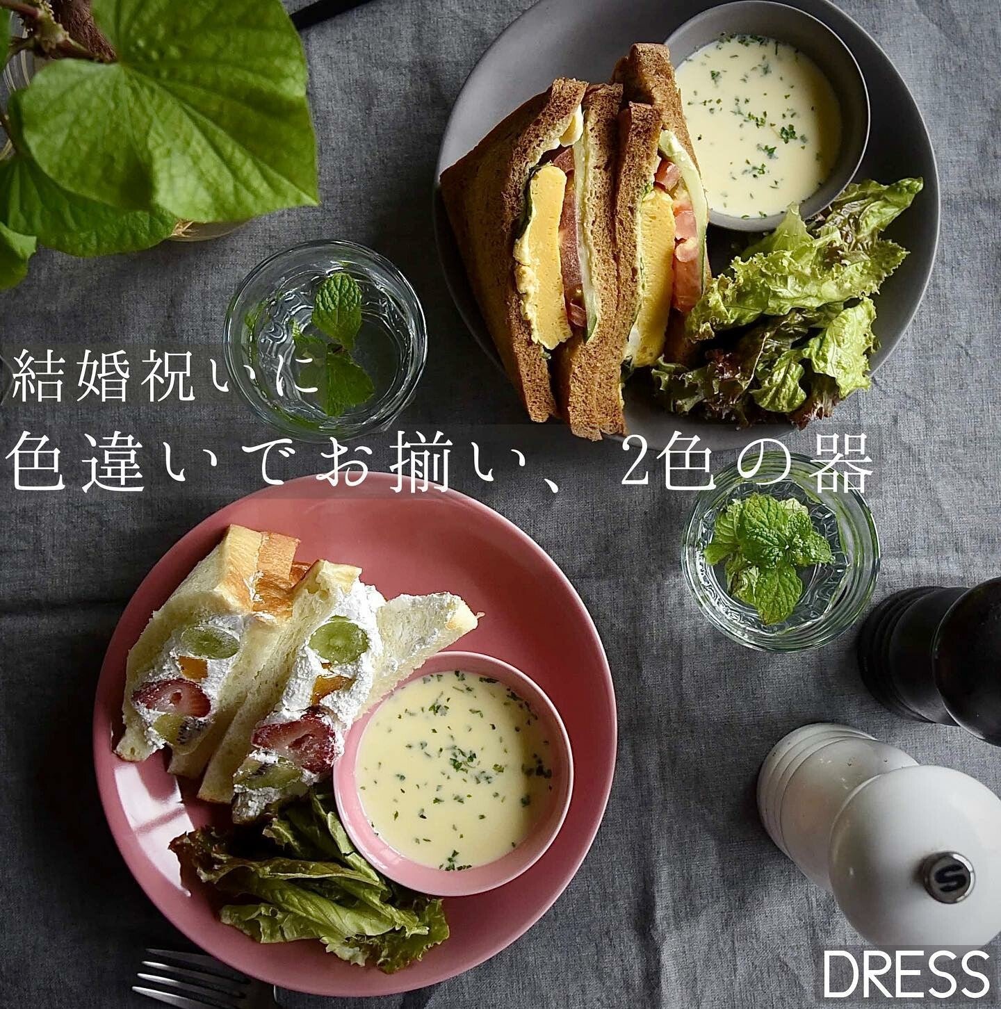 【DRESS】Hasami ware 波佐見燒153mm彩色小餐碟 日本製 MS260336