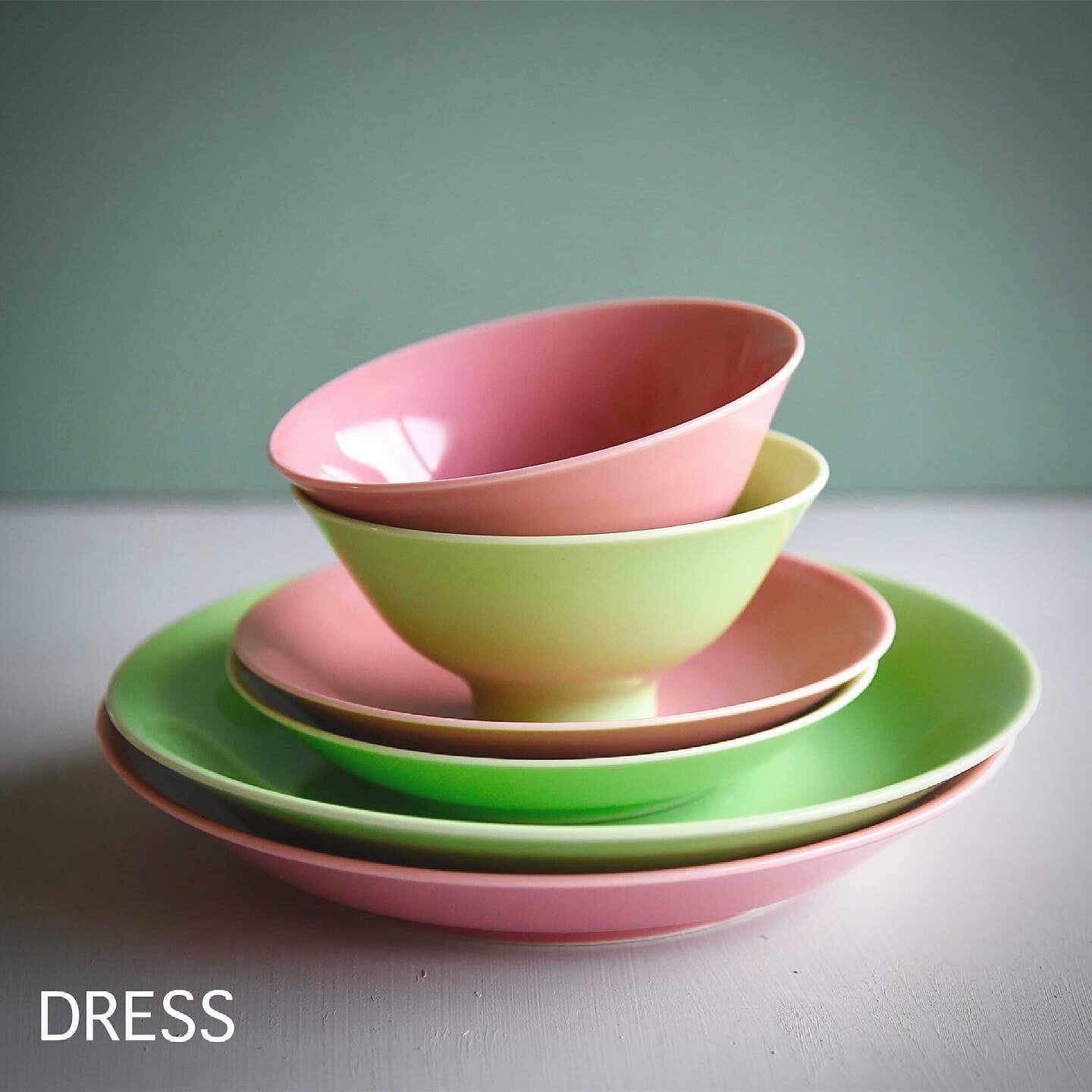 【DRESS】Hasami ware 波佐見燒彩色陶瓷飯碗 日本製 MS260338