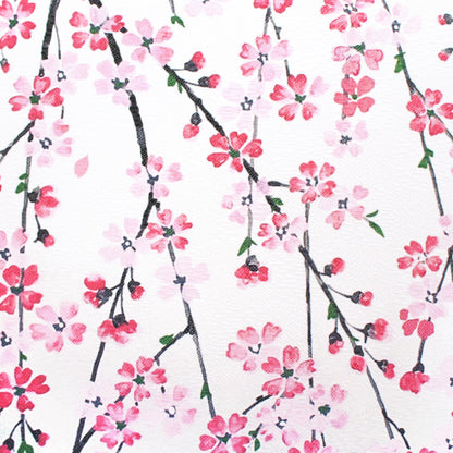 日本製 Tokusen Japanese Pattern Noren 85 x 90cm 麻布門簾 (富士山垂櫻) (預訂)