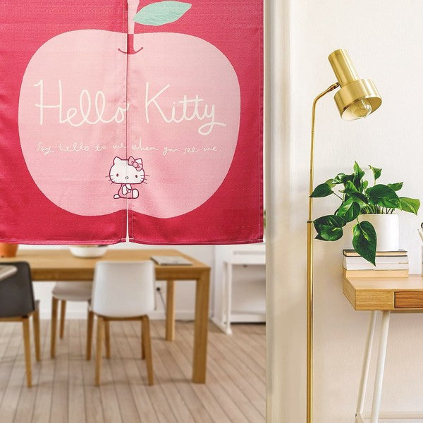 Sanrio Apple Hello Kitty 門簾窗簾 85x90cm (預訂)