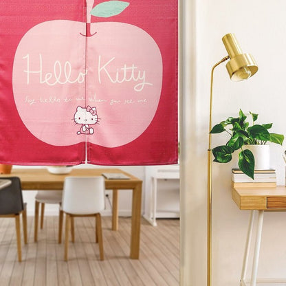 Sanrio Apple Hello Kitty 門簾窗簾 85x90cm (預訂)