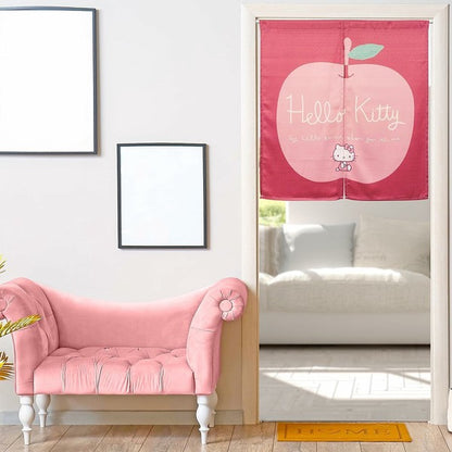 Sanrio Apple Hello Kitty 門簾窗簾 85x90cm (預訂)