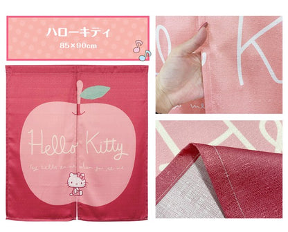 Sanrio Apple Hello Kitty 門簾窗簾 85x90cm (預訂)