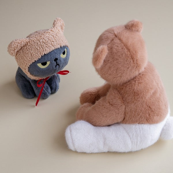 Angry Machiko 生氣貓咪真知子毛公仔 (預訂貨)