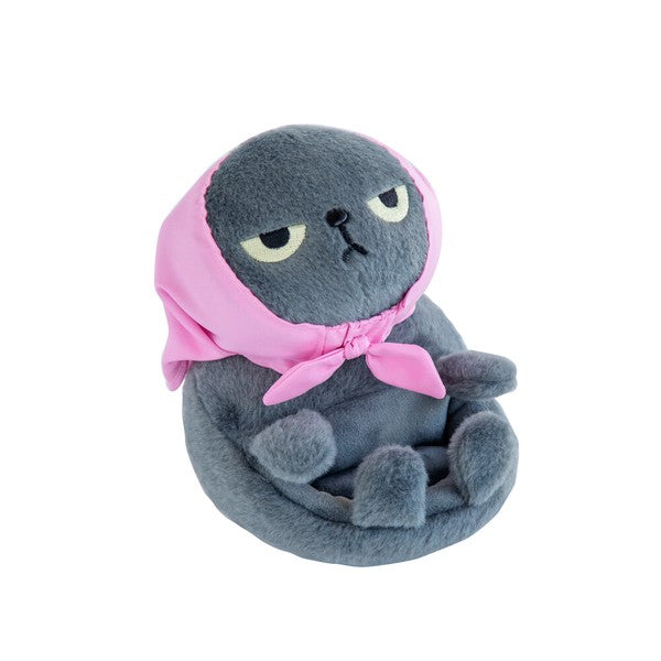 Angry Machiko 生氣貓咪真知子電話座毛公仔 (預訂貨)