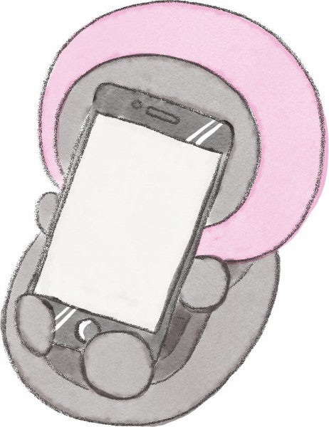 Angry Machiko 生氣貓咪真知子電話座毛公仔 (預訂貨)