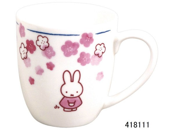 Miffy 櫻花陶瓷餐具/茶杯/碗/碟/筷子/筷子座 (預購)