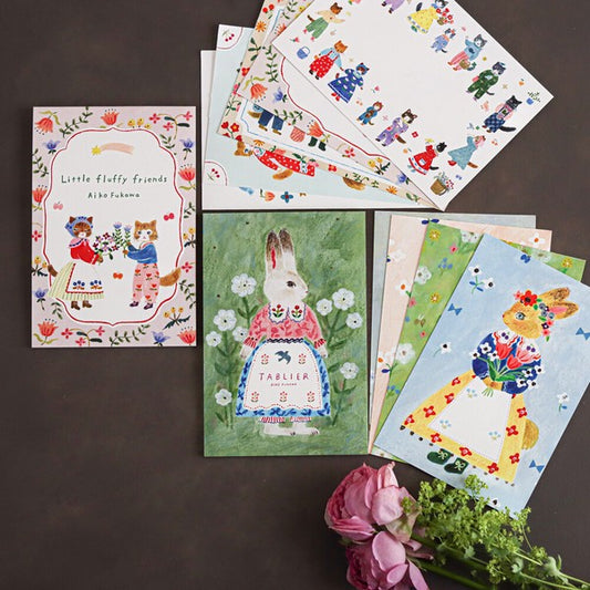 Cozyca Products 表現社｜布川愛子 Aiko Fukawa 小動物名信片Postcard (預訂)