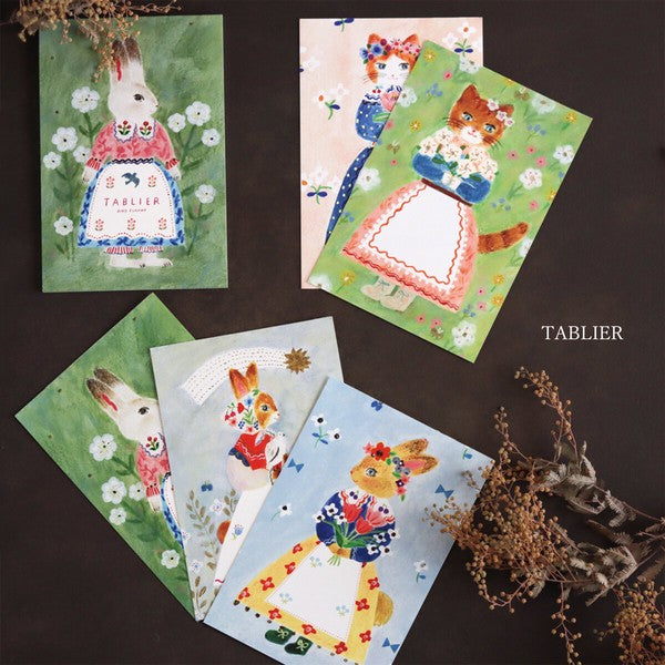 Cozyca Products 表現社｜布川愛子 Aiko Fukawa 小動物名信片Postcard (預訂)