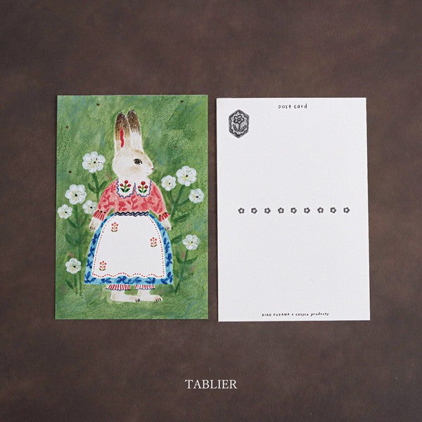 Cozyca Products 表現社｜布川愛子 Aiko Fukawa 小動物名信片Postcard (預訂)