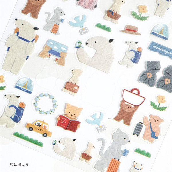Cozyca Products 表現社｜福岡麻利子 Mariko Fukuoka 透明貼紙 (現貨)