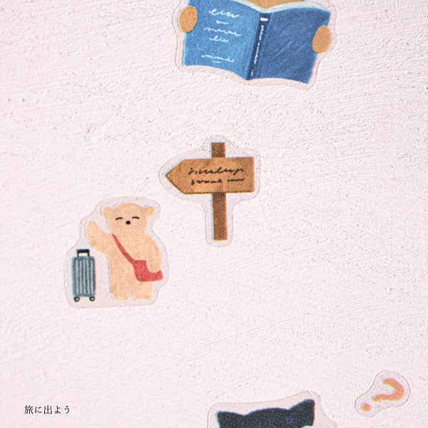 Cozyca Products 表現社｜福岡麻利子 Mariko Fukuoka 透明貼紙 (現貨)