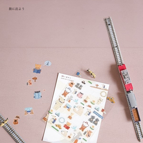 Cozyca Products 表現社｜福岡麻利子 Mariko Fukuoka 透明貼紙 (現貨)
