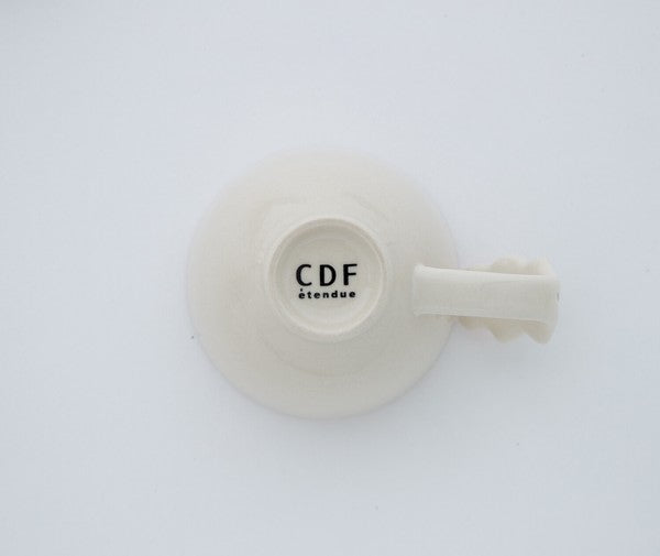 BISQUE CDF 花朵設計陶瓷杯餐具禮品 (預訂)