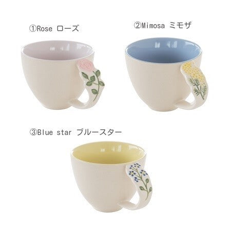 BISQUE CDF 花朵設計陶瓷杯餐具禮品 (預訂)