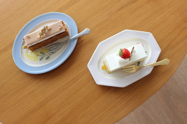 BISQUE CDF 花朵設計陶瓷餐具餐碟 (預訂)