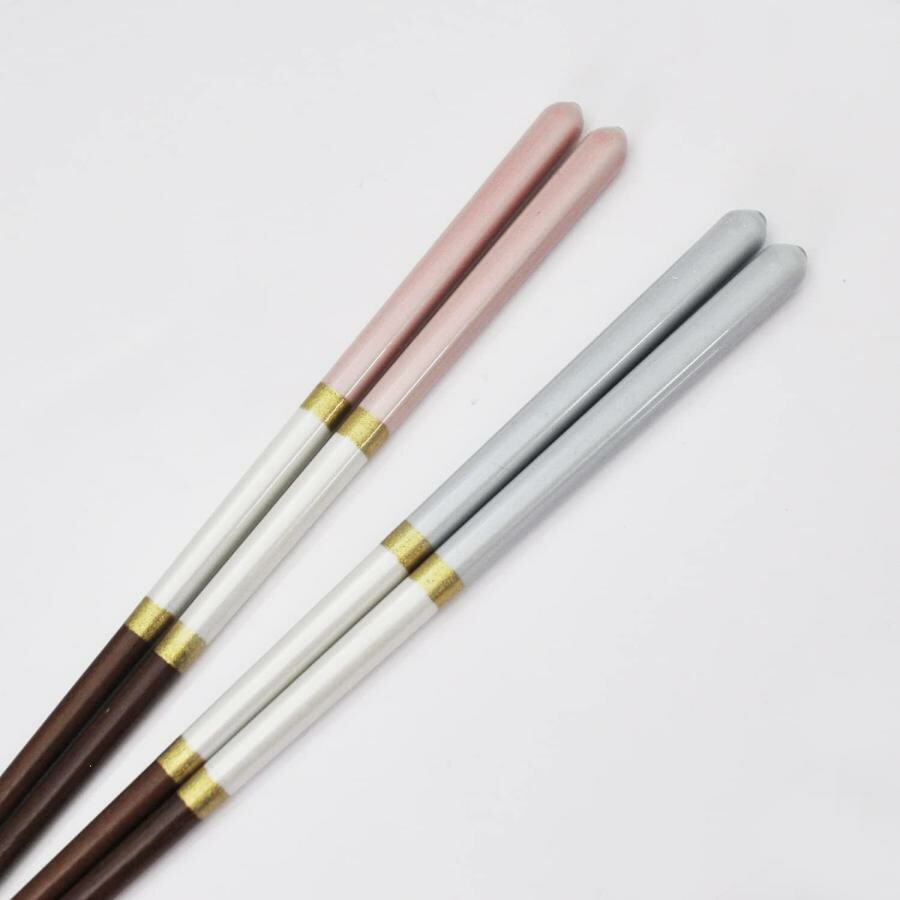 Ishida日本製天然原木筷子&筷子托2件套裝 結婚禮品 (現貨)