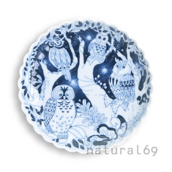 日本製 natural69 HASAMI 波佐見餐具 動物圖小碟 MS251014