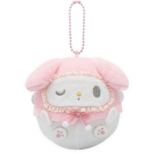 Sanrio My Melody 不倒翁手機帶/玩偶/毛絨玩具 (預購)