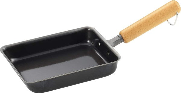 日本製 YOSHIKAWA 玉子燒鐵製平底鍋 SJ316︱支援IH及明火煮食 (現貨)