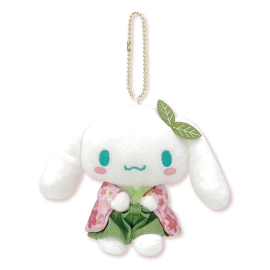 日本限定 Sanrio 毛公仔吊飾 抹茶和服 Cinnamoroll 玉桂狗 (現貨)