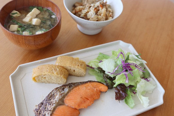 BISQUE CDF 日本製波佐見燒陶瓷樹葉花紋圖案飯碗 (預訂)